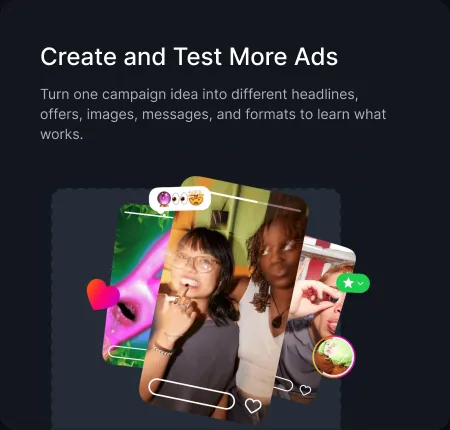 Create and Test More Ads
